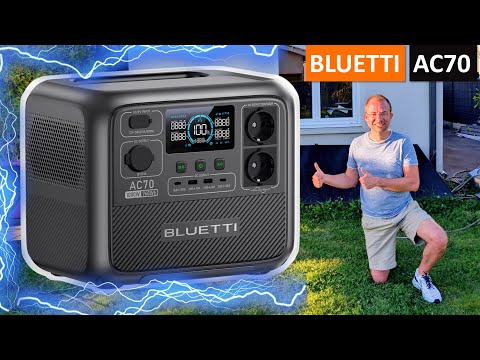Bluetti AC70 - La petite station électrique à petit prix