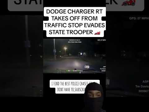 HE ACTUALLY GAVE UP #carcommunity #policechase #police #cops #copchase #rt #dodge #srt #hellcat