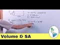 Calculating Volume and Surface Area of 3D Shapes