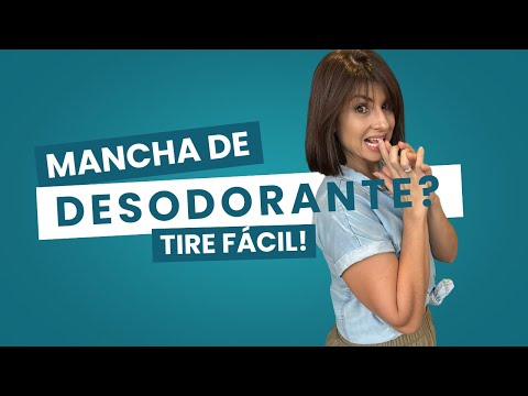 Como tirar MANCHA DE DESODORANTE com o produto mais moderno!
