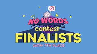 7th to 26th Place Announcement 🏆 Top 6 Winners revealed on tomorrow's Live! #FlipaclipNoWords