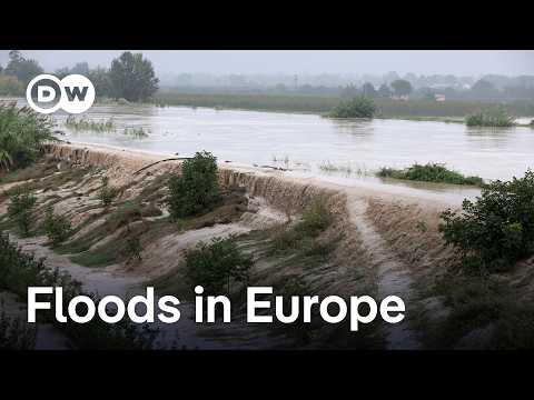 Europe floods update: EU's von der Leyen to meet with eastern European leaders | DW News