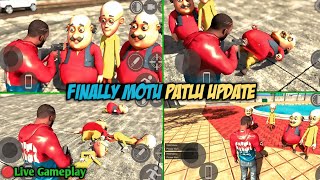 Finally Motu Patlu Update || Indian Bikes Driving 3d | indian bike driving 3d new update Motu Patlu 