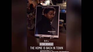 Jussie  Smollett at his private party for his spirit and flesh magazine cover  9-22-18