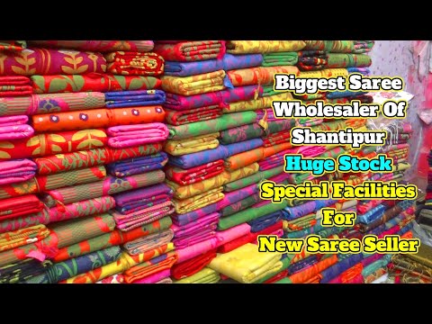 Shantipur Saree Wholesale Market | Shantipur Tant Handloom Saree Wholesaler | Lowest Wholesale Price