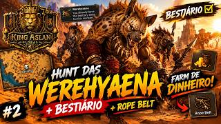 🔥 FIZ O BESTIÁRIO DAS WEREHYAENA E DEPOIS FUI ATRÁS DE DINHEIRO! | KING ASLAN #2