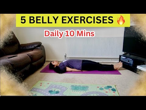 🔥Simple 10 Minute Killer Exercise For Belly Fat 🔥