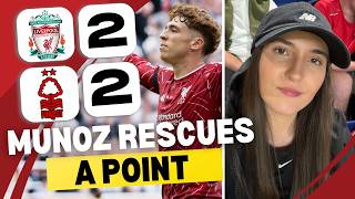 😱 Victor Munoz RESCUES a point in comeback draw | Liverpool 2-2 Nottingham Forest Highlights & Vlog