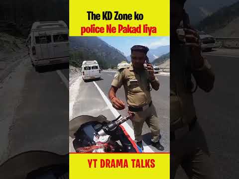 @thekdzone ko Police Ne Pakad Liya ? #shorts #minivlog #motovlog #youtubeshorts #viralshorts