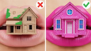 Decoração de Quarto DIY 🏠💖 Ideias de Casa em Miniatura Estilo Alt x Soft e Transformação de Bonecas!