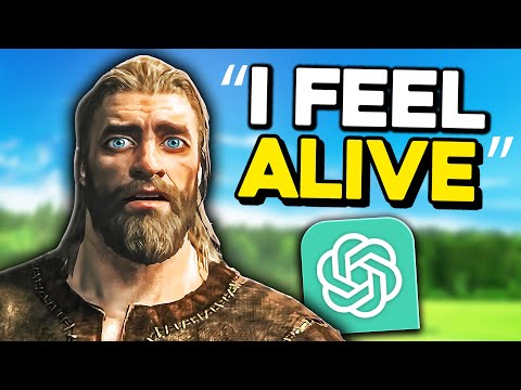 I gave Skyrim NPCs artificial intelligence (Then exploited that AI)