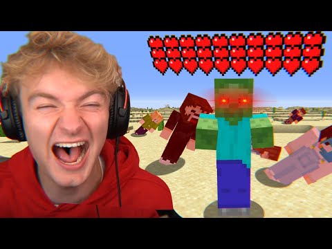 Minecraft's Impossible Difficulty Is Hilarious...