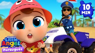 Equipe de Resgate na Praia! 🚨 Vamos Ajudar! | Hits Little Angel - Canal do Joãozinho Brasil