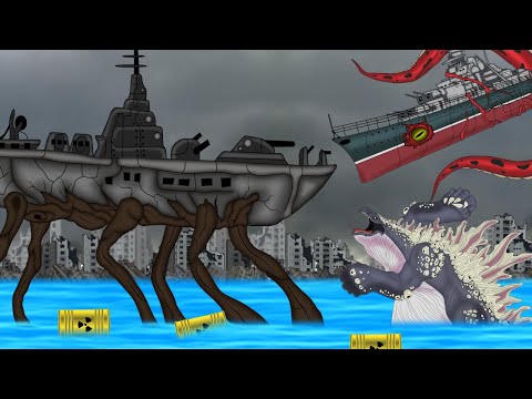 SCP-5050 vs SCP-4217 vs WHALE GODZILLA | EPIC BATTLE!! : PiKKY GODZILLA