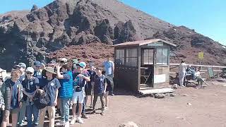 Chamber Choir sing Funiculi Funicula on Vesuvius
