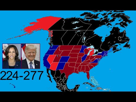 2024 US Presidential Election Mapped