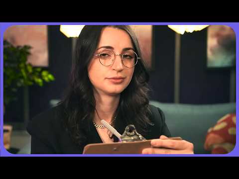 3 Minute ASMR | Odd Therapist's Strange Personality Questions