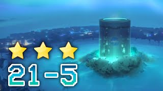 Guardian Tales 21-5 Walkthrough (Full 3 Star) | Ruins Excavation Site