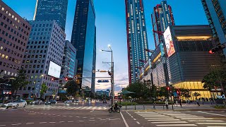 Seoul Moonlight Walk 🌃 | Yeouido Financial District and Bridges | Korea Travel 4K HDR