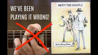 The Right Way to Play All The Young Dudes Intro Solo