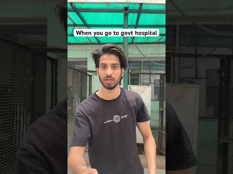 Indian govt hospital be like ๐ #shorts