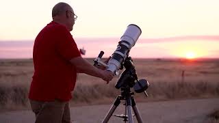 YouTube video thumbnail: Spain's 'Galactic Shepherd' to Watch Eclipse From DIY Observatory