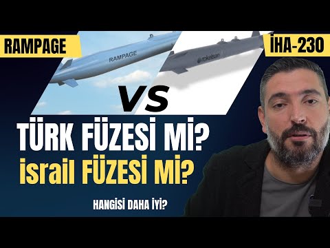 İsrail'in İran'ı Vurduğu Rampage Füzesinin Yerli Muadilleri İHA 122 ve İHA 230