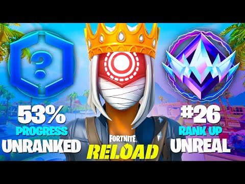 Unranked to UNREAL SOLO RELOAD SPEEDRUN in OG Chapter 2 Fortnite Ranked!