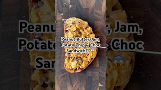 Is this the Craziest Peanut Butter Jam Sandwich combo?!