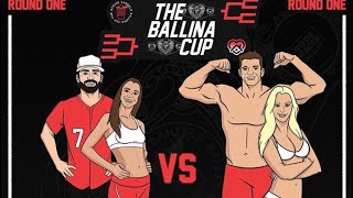 Beer Pong | Mal Pugh & Dansby Swanson | Gronk & Camille Kostek | IG LIVE
