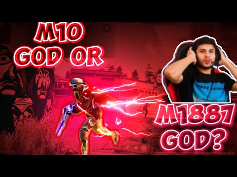 M10 GOD OR M1887 GOD? 99% Headshot 👽(free fire Highlights)redmi 10 prime📲 dpi 400!@NonstopGaming_