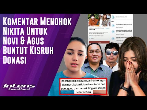 Komentar Pedas Nikita Untuk Novi & Agus Buntut Kisruh Donasi | Intens Investigasi | Eps 4540