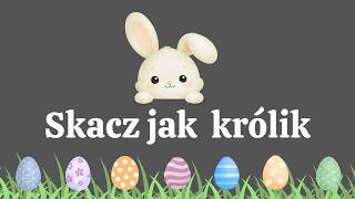 Skacz jak królik 🐰🐰🐰 prosta zabawa muzyczna z pokazywaniem