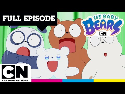 Three Bears and a Dippy | FULL EPISODE | We Baby Bears | @cartoonnetworkuk