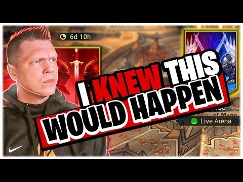 I tried to WARN YOU all THIS would happen... | RAID Shadow Legends