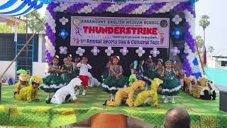 Dance on Jungle Book Song  ||  THUNDERSTRIKE  ||  5th Annual Sports Day & Cultural Fest 