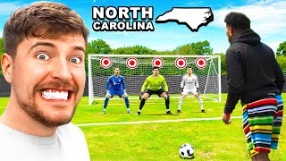 I Competed In MrBeast's $100,000 Soccer Challenge!