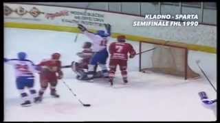 Jaromír Jágr - první hattrick v kariéře (1990)