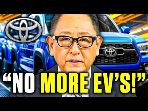 HUGE NEWS! Toyota CEO Shocks All EV Makers!