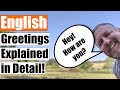 Understanding English Greetings
