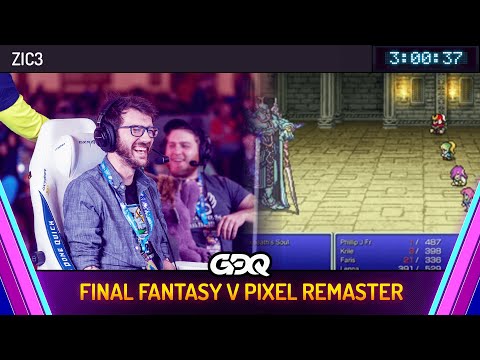 Final Fantasy V Pixel Remaster by Zic3 in 3:00:37 - Awesome Games Done Quick 2024