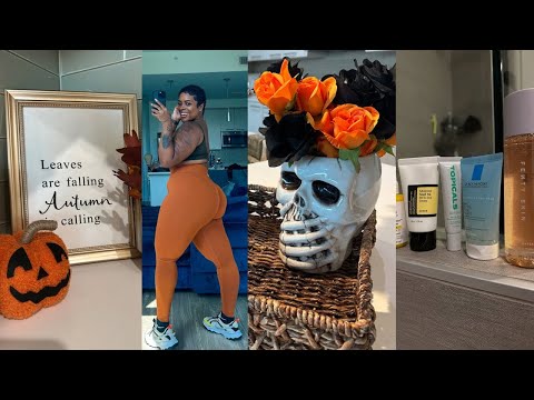 VLOG| FALL RESET VIBES🧡 days of rest and rotting, trying new skincare, target haul