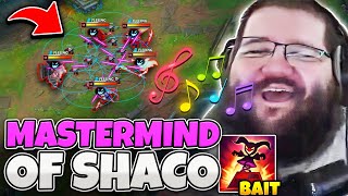 Pink Ward sings while outplaying your entire team... (#1 SHACO BAITER)