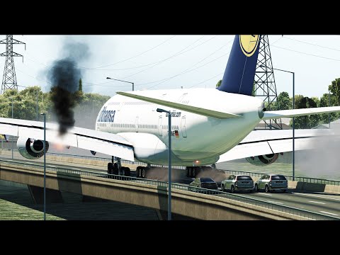 A380 Pilot Emergency Landing On A Busy Highway [XP11]