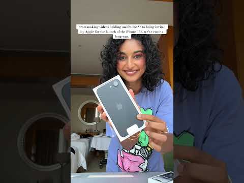 iPhone 16e unboxing 💕