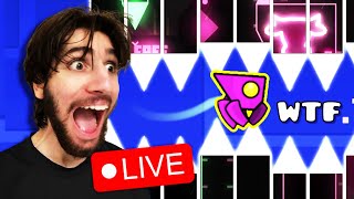 i played your GD challenges on stream... (DOGGIE CHALLENGES #13: LIVE EDITION)