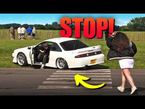 Europe's STUPID Modified Cars Arrive at Players 2025 - Close Calls & Turbo Sounds!