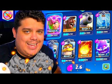 JÁ LIBEREI O CORREDOR E ESSE É MEU NOVO DECK NA F2P!