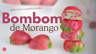 O BOMBOM DE MORANGO mais FÁCIL e Delicioso (perfeito para vender)| Raquel Cicolin – Bellaria