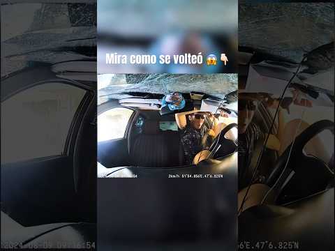 IMPRESIONANTE CHOQUE DE JOVEN ¡CONOCE SU REACCIÓN!